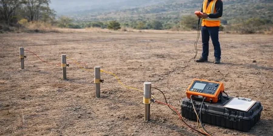 Electrical Resistivity Testing in Frisco Texas